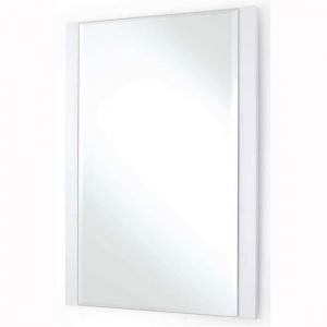 Canberra Wall Mirror Small In White High Gloss