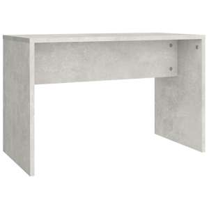 Canta Wooden Dressing Table Stool In Concrete Effect