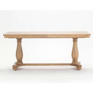 Carmen Extending Wooden Dining Table In Natural