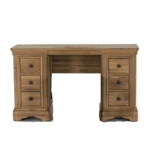 Carmen Wooden Dressing Table In Natural