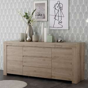 Carney Sideboard In Cadiz Oak With 2 Doors And 3 Drawers