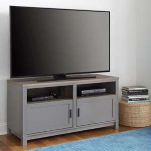 Chinnor Wooden TV Stand In Grey