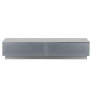 Crick LCD TV Stand Large In Grey With Glass Door