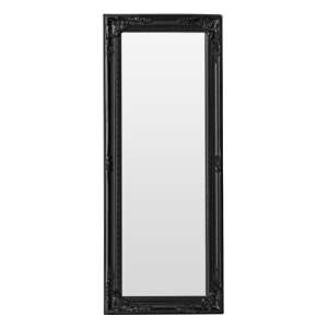 Chacota Rectangular Wall Bedroom Mirror In Black Frame