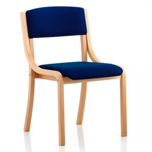 Charles Office Chair In Serene And Wooden Frame