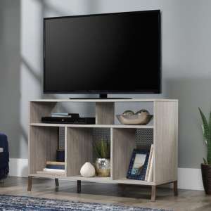 City Centre Wooden TV Stand In Champagne Oak