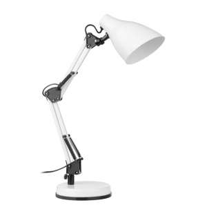 Coldin Metal Adjustable Table Lamp In White