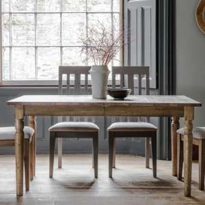 Cookham Wooden Extending Dining Table In Oak