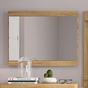 Corco Wall Bedroom Mirror In Grandson Oak