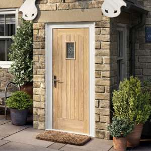 Cottage 2083mm x 864mm External Door In Oak