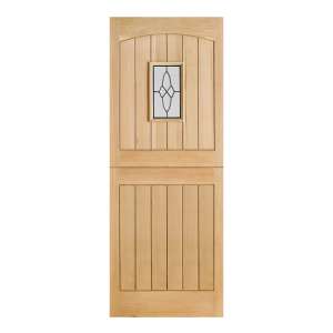 Cottage Stable 1981mm x 838mm External Door In Oak