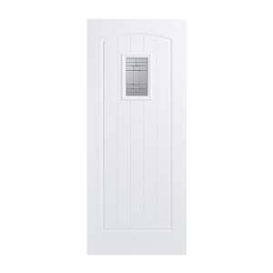 Cottage Stable 2032mm x 813mm External Door In White