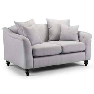 Croydon Fabric 2 Seater Sofa In Ash