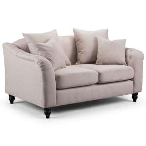 Croydon Fabric 2 Seater Sofa In Mink