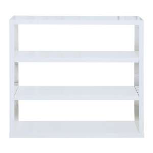 Puto Contemporary Bookcase In White High Gloss