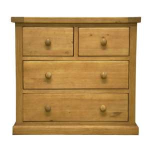 Cyprian Wooden Kids Room Chest Of Drawers In Chunky Pine