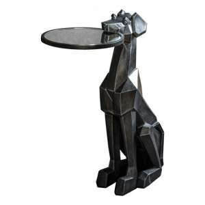 Dexmen Dog Side Table In Black