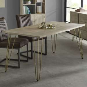 Dhort Wooden Dining Table In Natural