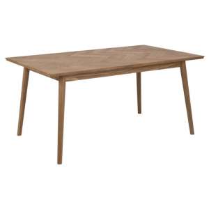 Dornok Rectangular Wooden Dining Table In Oak