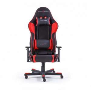 DxRacer PU Home And Office Chair In Black And Red