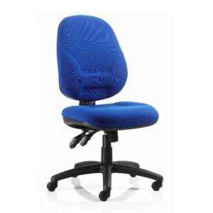 Eclipse Plus XL Office Chair In Blue No Arms