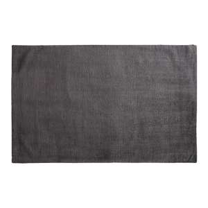 Elkins Rectangular Small Polyester Rug In Charcoal