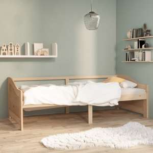 Evania Pine Wood Single Day Bed In Natural