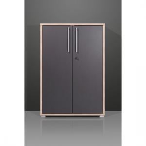 Duo Lockable Anthracite Filing Cabinet