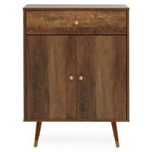 Forli Wooden Sideboard With 2 Doors And 1 Drawer In Bronze
