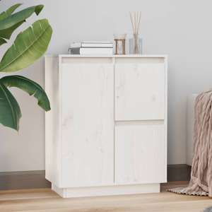 Galvin Pinewood Sideboard With 3 Doors In White