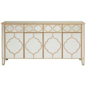 Dziban MDF Sideboard With With Mirrored Glass     