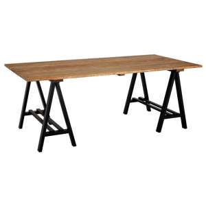 Hampro Wooden Dining Table In Natural