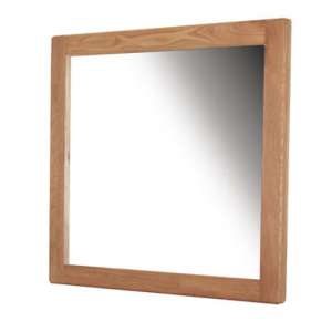 Hampshire Wall Bedroom Mirror In Oak Frame