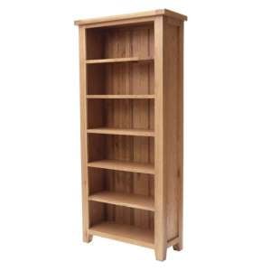 Hampshire Wooden Large Bookcase In Oak
