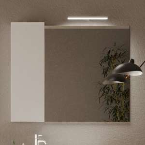 Hanmer 92cm Bathroom Mirror And Unit And LED Light