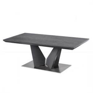 Ware Coffee Table Rectangular In Grey Ceramic