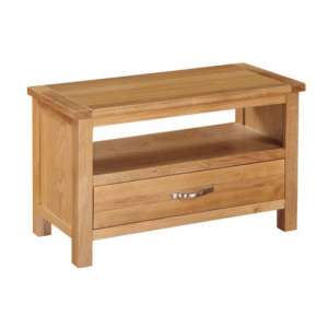 Hart Wooden TV Stand In Oak Finish