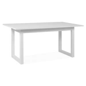 Hercules Extending Wooden Dining Table In White