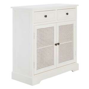 Heritox Wooden 2 Doors 2 Drawers Sideboard In Antique White