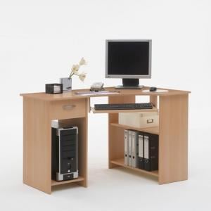 Computer Desks Uk Table Furniture In Fashion Felix Home Office Corner Computer Desk In Beech