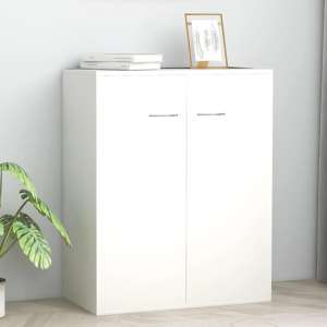 Hova Wooden Sideboard With 2 Doors In White