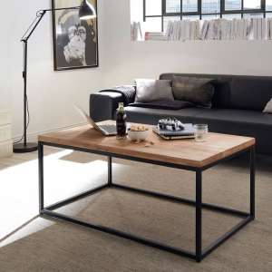 Humber Wooden Coffee Table Rectangular In Knotty Oak
