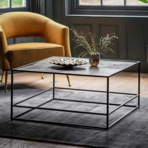 Hurston Metal Coffee Table In Antique Gold