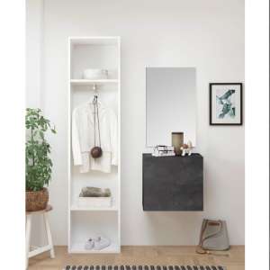 Infra Bathroom Furniture Set In White And Oxide