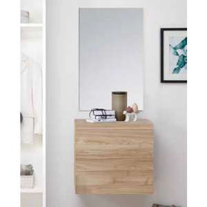 Infra Wooden Bathroom Furniture Set In Stelvio Walnut