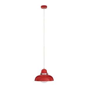 Jastrin Contemporary Wide Pendant Light In Red