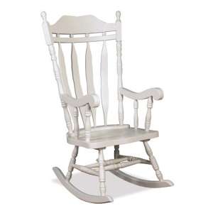 Jefferson Childs Rocker Chair In White
