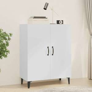 Kaniel High Gloss Sideboard With 2 Doors In White