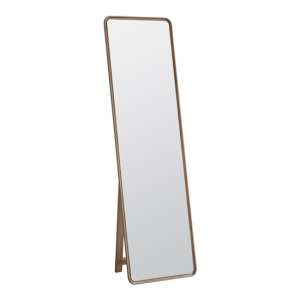 Kingham Cheval Mirror With Stand In Oak
