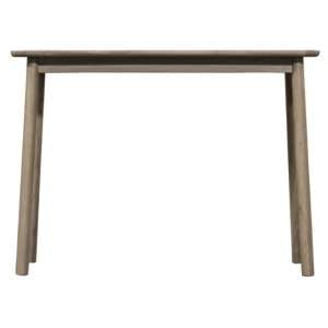 Kinghamia Rectangular Wooden Console Table In Grey